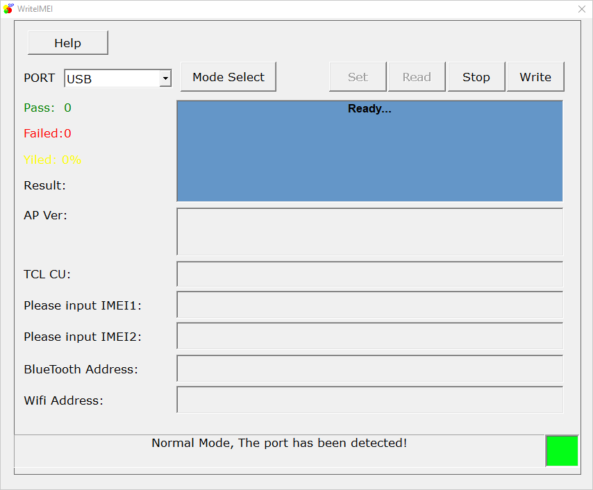 WriteIMEI Tool